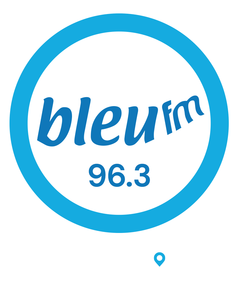 Logo Bleu FM - Chandler 96.3