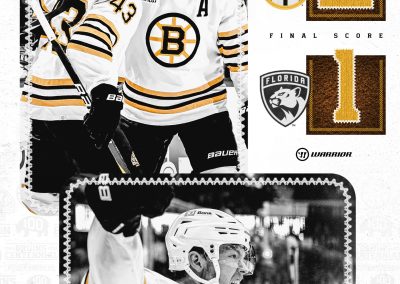 Les Bruins de Boston encore en vie