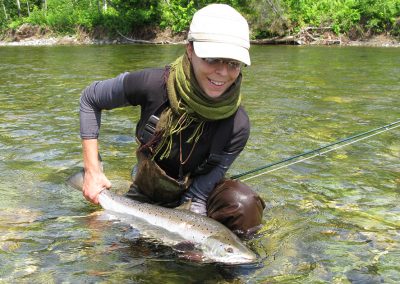 Saumon : remise à l’eau