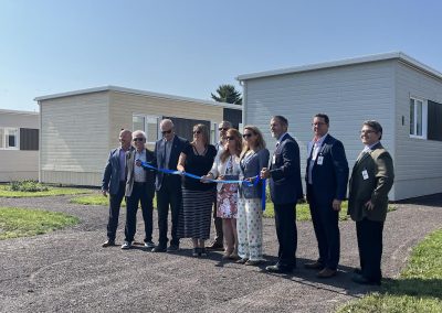 Maria : Inauguration des maisons unimodulaires
