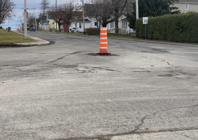 Asphaltage à Chandler : les travaux avancent rondement