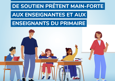 Bonne nouvelle en éducation dans notre région