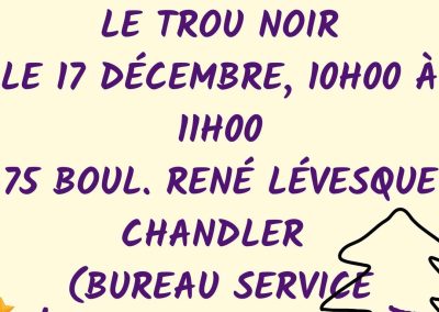 Une manifestation contre le trou noir à Chandler demain!