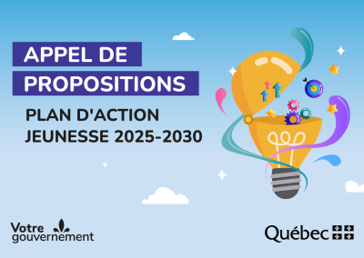 Lancement de l&rsquo;Appel de propositions pour le Plan d&rsquo;action jeunesse 2025-2030
