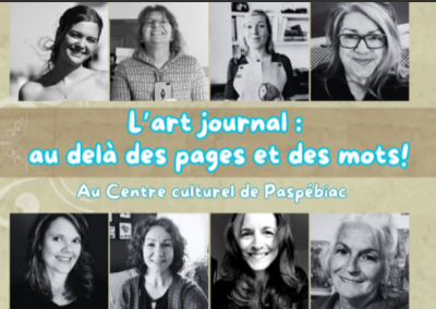 Exposition L&rsquo;ART JOURNAL : AU DELÀ DES PAGES ET DES MOTS