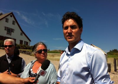 Réactions gaspésiennes au départ du premier ministre du Canada