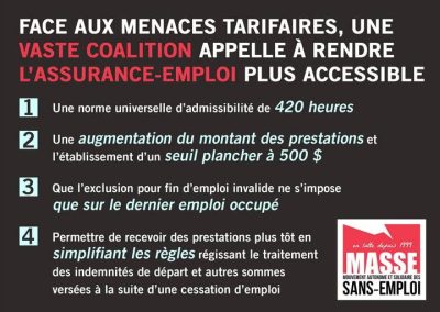 La CSN demande une révision de l’Assurance-Emploi