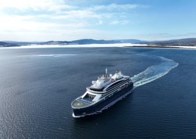 Gaspé conclut avec succès la première saison des croisières hivernales