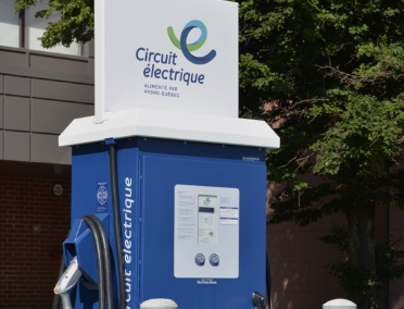 Des nouvelles bornes électriques à Gaspé
