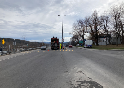 Gaspé : Nouvelle mesure pour augmenter la visibilité des traverses piétonnières