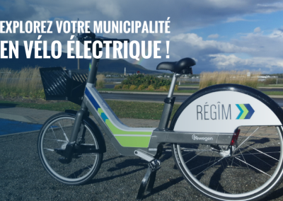 La RÉGÎM lance son service de vélopartage 2025