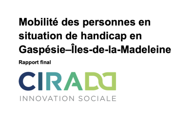 À propos de la mobilité des personnes handicapées dans notre région