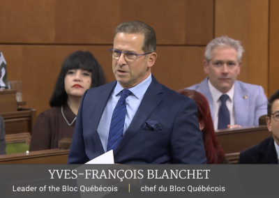 Le Bloc québécois vote contre le Pavillon des requins d’Exploramer