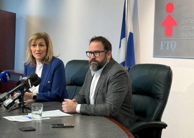 Les syndicats sont vent debout contre Québec en ce début d’année