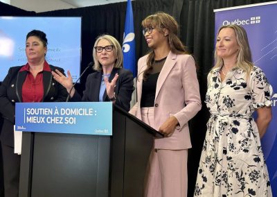 Soins à domicile : un accueil partagé