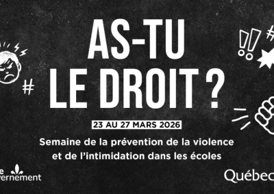 La violence en milieu scolaire : un défi qui interpelle toute la société