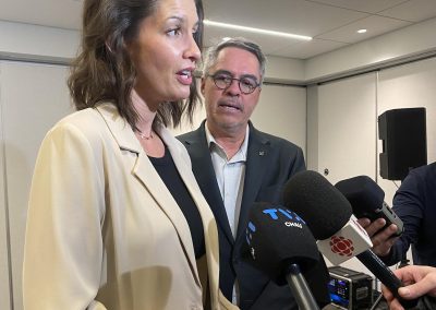 Stéphane Ste-Croix fait le point sur les investissements en Gaspésie