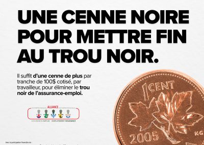 Chômage : des cennes noires au parlement fédéral