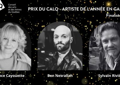 Prix du CALQ : les finalistes sont connus