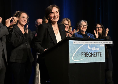 DERNIÈRE HEURE – Christine Fréchette, première ministre du Québec : les réactions régionales