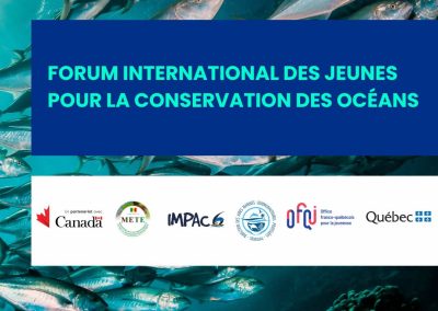 Le campus de Gaspé réunit aujourd’hui des jeunes du monde entier pour la protection des océans