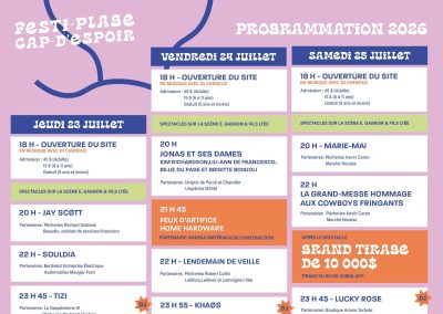 C’est parti pour le Festi-Plage de Cap-d’Espoir !