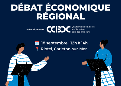 Élections 2026 : un débat à saveur économique dans le comté de Bonaventure