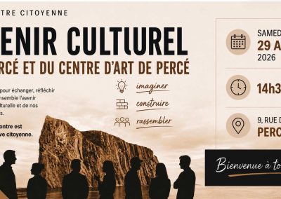 L’avenir du Centre d’art de Percé au cœur d’une rencontre citoyenne