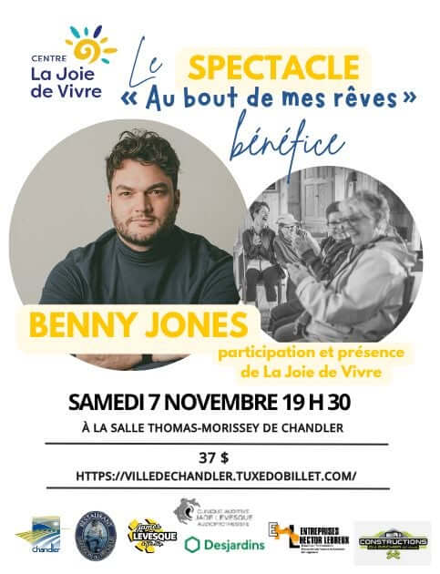 Spectacle Bénéfice joie de vivre