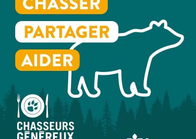 Chasseurs Généreux : donner pour combattre l&rsquo;insécurité alimentaire