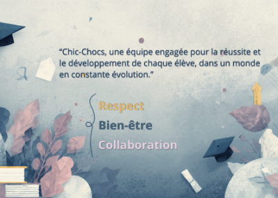 Une rentrée scolaire en mode réussite au Centre de services scolaires des Chics-Chocs