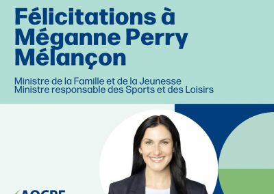 Les défis de la petite enfance pour Méganne Perry Mélançon