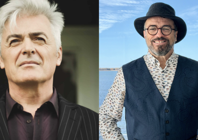 Daniel Lavoie et Alan Côté, artistes passeurs du 44e Festival en chanson de Petite-Vallée