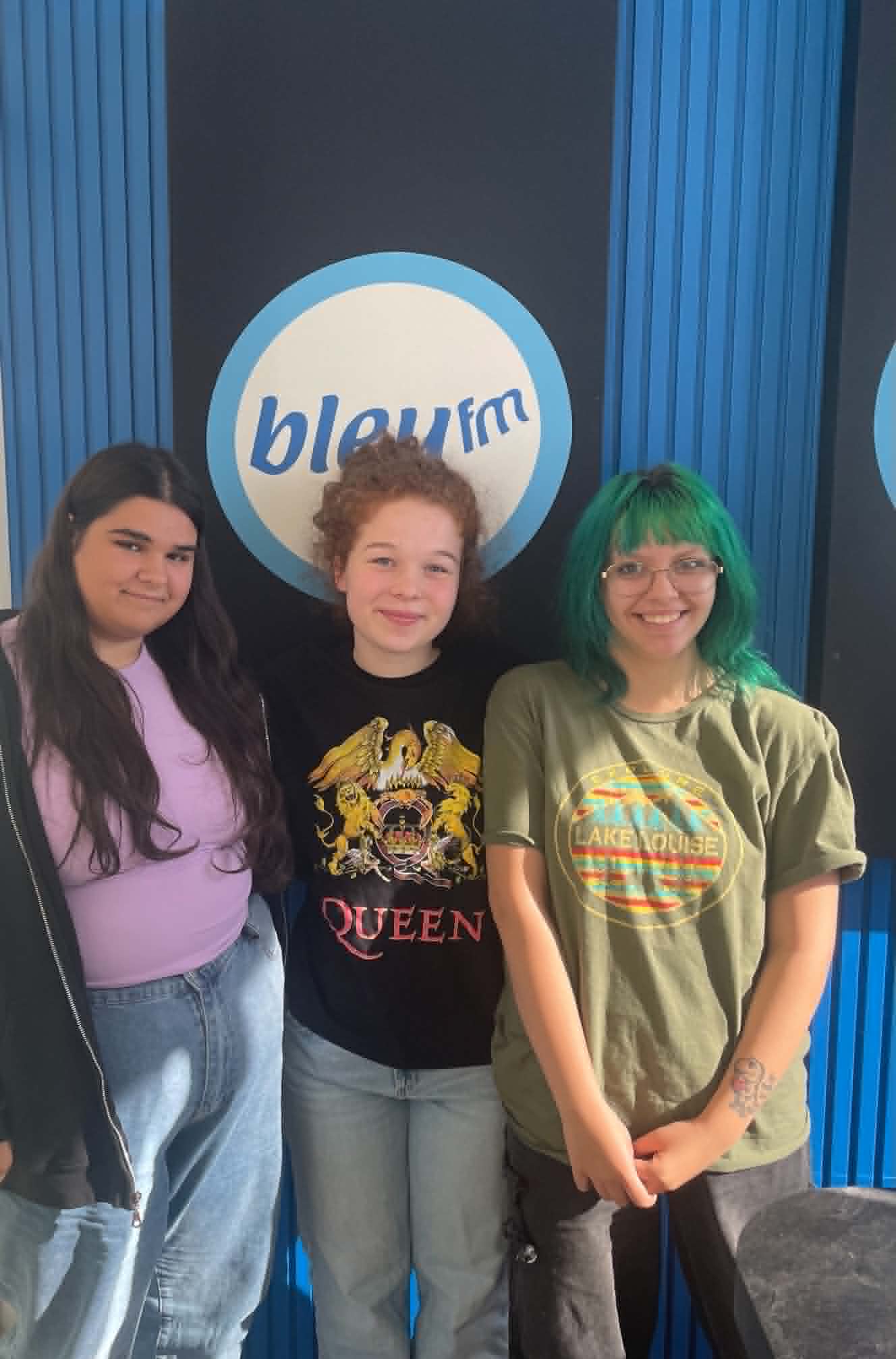 rois jeunes Cloé Lantin, Chalie Lupien et Mary-Ann Salsman