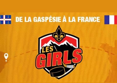 Hockey féminin | Les Girls de la Gaspésie en France en 2027 !